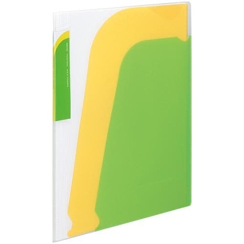 ポケットブック＜ノビータ＞８Ｐ　透明黄緑　５冊画像