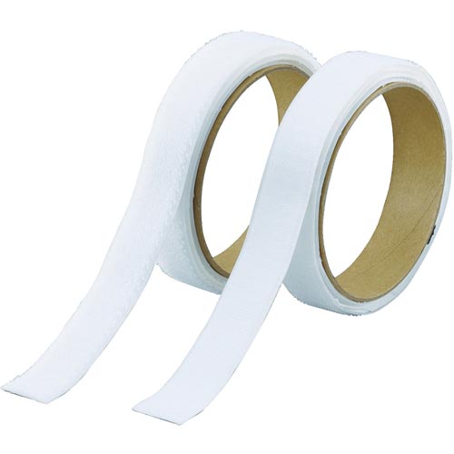 マジックテープ（Ｒ）強粘着幅２５ｍｍＸ長さ１ｍ白画像