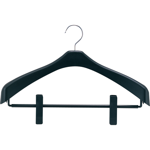 ﾘﾊﾞｰｽ ｼﾞｬｹｯﾄﾊﾝｶﾞｰ ｸﾘｯﾌﾟ 42cm ﾌﾞﾗｯｸ 1本画像