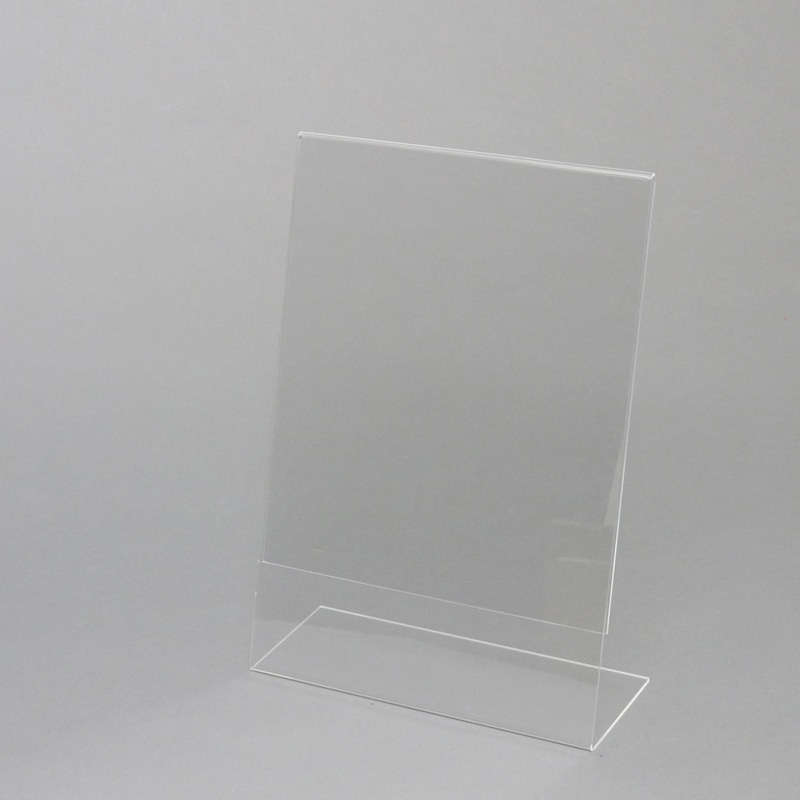 アクリルサインホルダー　Ｌ字片面　Ａ４　縦画像
