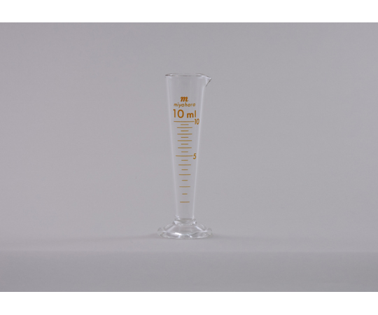 液量計（円錐型） 茶目盛 10mL画像