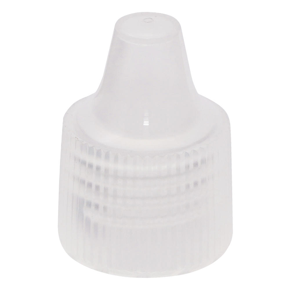 微量定量点滴びん用 キャップ 7・10・15mL用 ナチュラル 1箱（100個入）画像