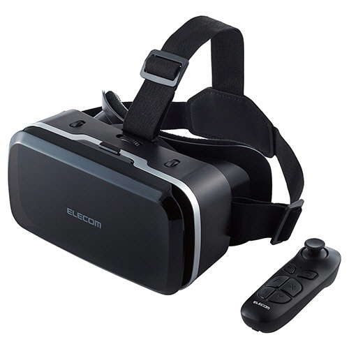 スタンダードVRゴーグル(VRリモコンセット)　ブラック　1個画像