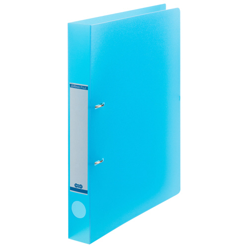 Dﾘﾝｸﾞﾌｧｲﾙ A4ﾀﾃ 2穴 200枚収容 20mmとじ 背幅38mm ﾌﾞﾙｰ 1冊画像