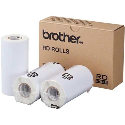 RDﾛｰﾙ ﾌﾟﾚｶｯﾄ紙ﾗﾍﾞﾙ ﾗﾍﾞﾙｻｲｽﾞ102×50mm 207枚/ﾛｰﾙ 1箱(3ﾛｰﾙ)画像