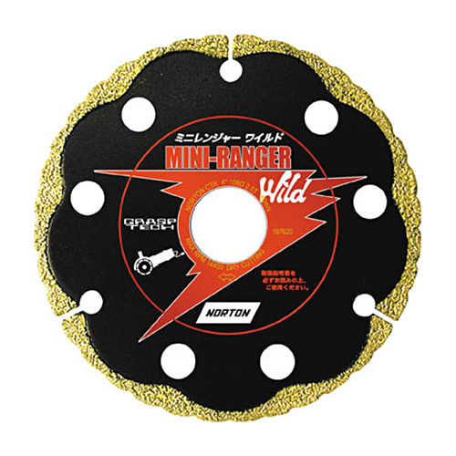 ﾐﾆﾚﾝｼﾞｬｰﾜｲﾙﾄﾞﾀﾞｲﾔｶｯﾀｰ 刃厚2.0 穴径20mm 1枚画像