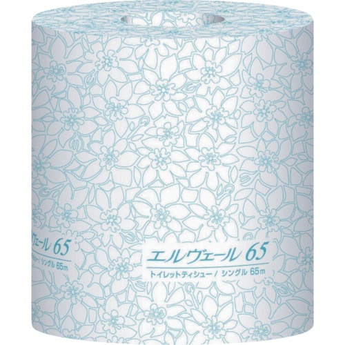 ｴﾘｴｰﾙ ｴﾙｳﾞｪｰﾙﾄｲﾚｯﾄﾃｨｼｭｰｼﾝｸﾞﾙ65m個包装ﾐｼﾝ目入り 1ｹｰｽ(100ﾛｰﾙ)画像