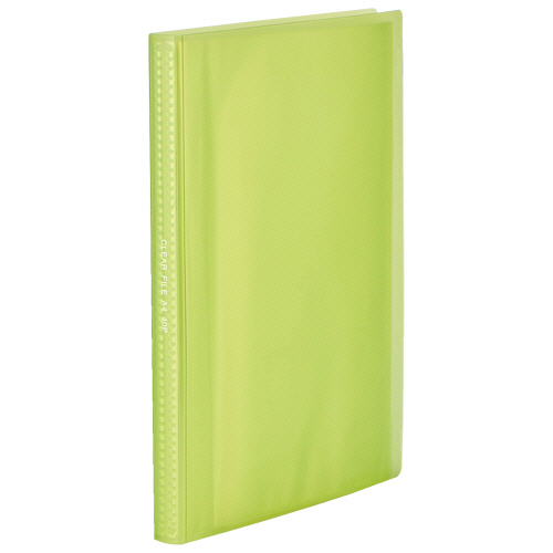 環境にやさしいｸﾘｱﾌｧｲﾙ(植物由来原料配合) A4 40P ﾗｲﾄｸﾞﾘｰﾝ 1ｾｯﾄ(10冊)画像