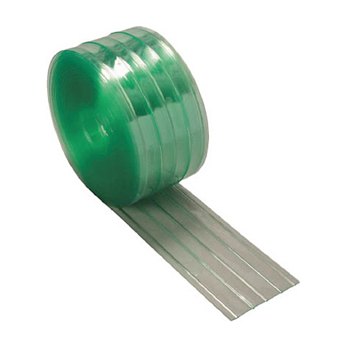 ｽﾄﾘｯﾌﾟ型ﾘﾌﾞ付き間仕切りｼｰﾄ静電透明2×200×30M 1巻画像