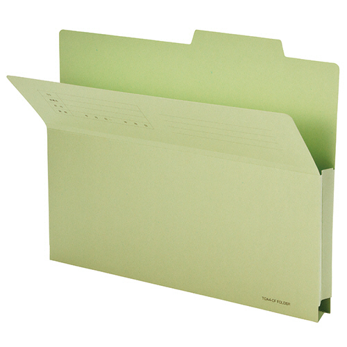 持ち出しﾌｫﾙﾀﾞｰ A4 ｸﾞﾘｰﾝ 1ﾊﾟｯｸ(10冊)画像