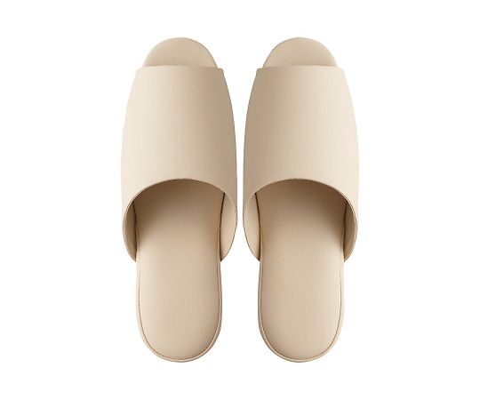 ベーシックスリッパ　ベージュ　L画像