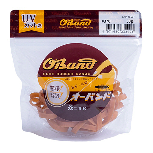 ｵｰﾊﾞﾝﾄﾞ #370 内径89mm 50g入 透明袋 1袋