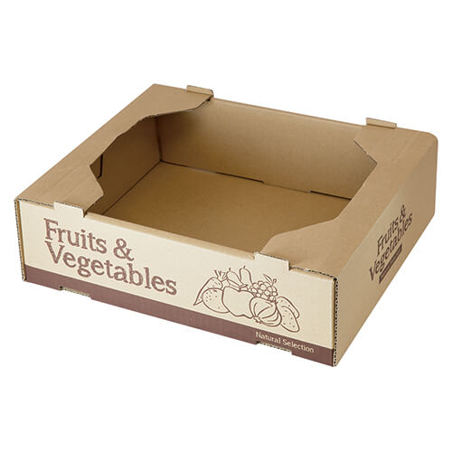 フルーツ＆ベジタブル　中　（茶）画像