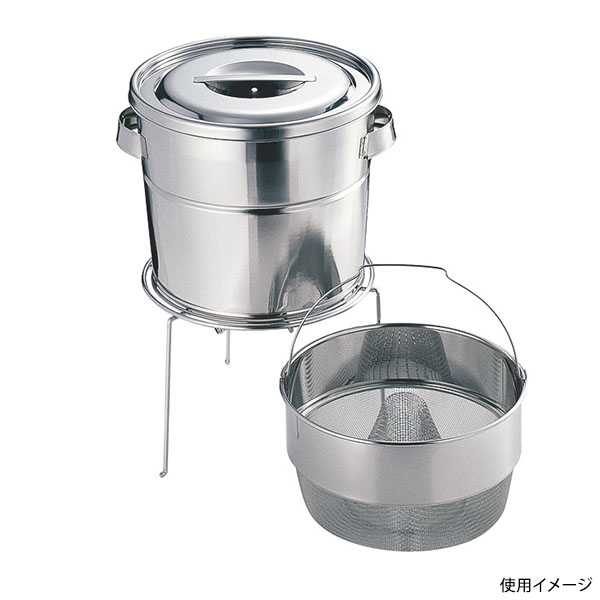 バケットIIIスタンド式(とんがり中目 13L)V-1317B ミネックスメタル画像