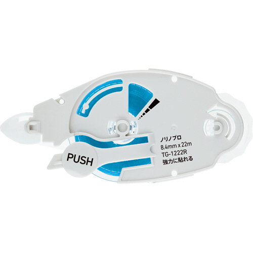 ﾃｰﾌﾟのり ﾉﾘﾉﾌﾟﾛ 強力に貼れる つめ替えﾃｰﾌﾟ 8.4mm×22m ﾚｯﾄﾞ 1個画像