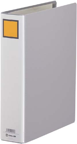 キングファイルＧ灰Ａ４縦　背幅６６ｍｍ　３冊画像