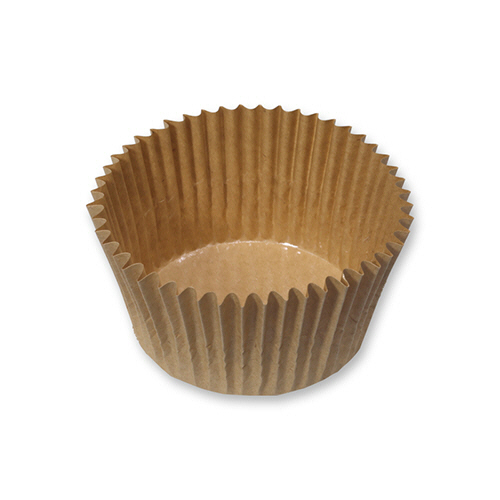 製菓資材 ﾍﾟｯﾄｶｯﾌﾟ 未晒 65×40mm 1ｾｯﾄ(4500枚:300枚×15ﾊﾟｯｸ)画像