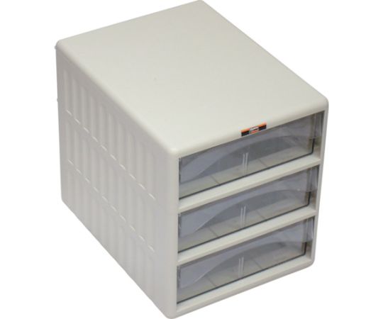 レターケース 引き出しA4深型3個画像