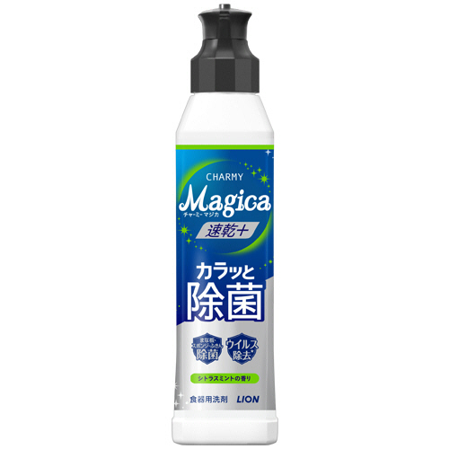 CHARMY Magica 速乾ﾌﾟﾗｽ ｶﾗｯと除菌 ｼﾄﾗｽﾐﾝﾄの香り 本体 220mL 1本画像