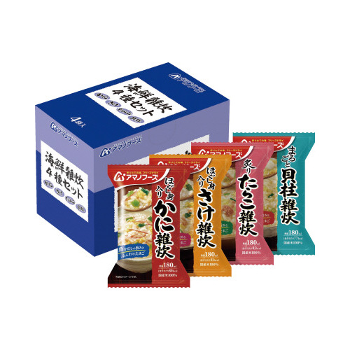 海鮮雑炊４種セット４食×３画像