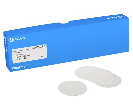 石英繊維濾紙QM-A　円型　φ47mm　100枚入画像