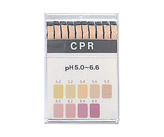 pH試験紙 ブックタイプ CPR 1箱（20枚×10個入）画像