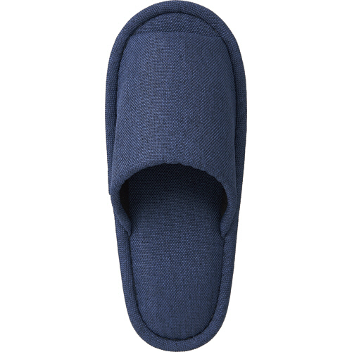 外縫いｽﾘｯﾊﾟ 前あき ﾈｲﾋﾞｰ 1足