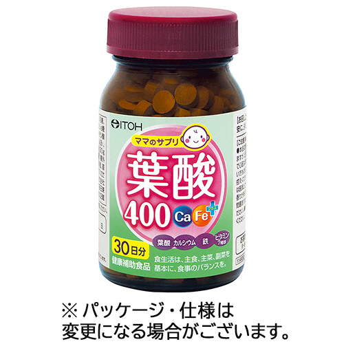 葉酸400 Ca･Feﾌﾟﾗｽ 30日分 1個(120粒)画像