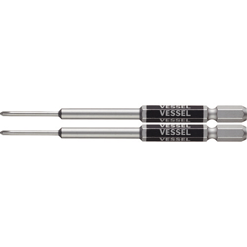 剛彩ﾋﾞｯﾄ 精密ﾀｲﾌﾟ (片頭) +0×100mm 1ﾊﾟｯｸ(2本)画像