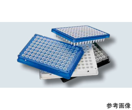 ツインテクリアルタイムPCRプレート96スカート 150μL 白, Forensic DNA Grade 1式（10枚入）画像