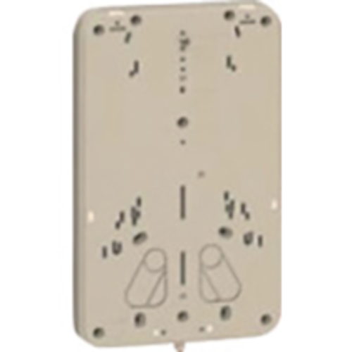 積算電力計･計器箱取付板 ﾐﾙｷｰ 適用:1個用 1個画像