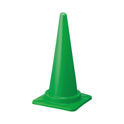 三角コーン　グリーン　５個画像