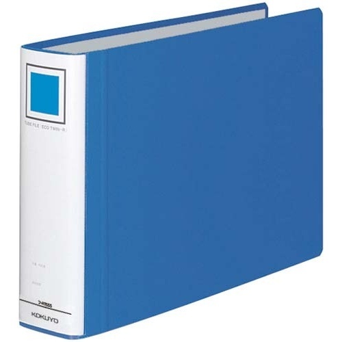 チューブエコツインＲ青Ａ４横背幅６５ｍｍ４－１１冊画像