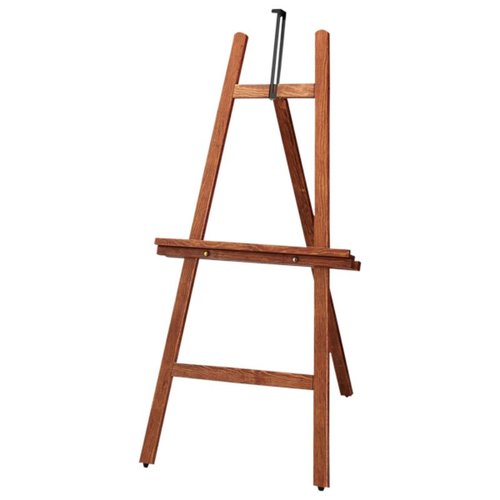 売場備品 木製イーゼル(茶) HEBC-12 友屋 [ケース販売]画像