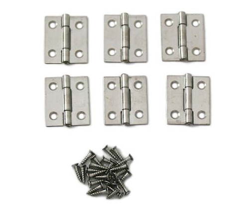 ステンレス蝶番 25mm 入数：6