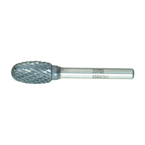 超硬ﾊﾞｰ(ﾊｰﾄﾞﾀｲﾌﾟ)重切削用 卵型 1本画像