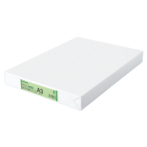 PPCｶﾗｰ用紙(共用紙) A3 緑 1ｾｯﾄ(1500枚:500枚×3冊)画像