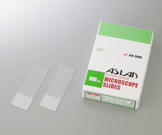 アズラボ スライドガラス（ソーダ） 100枚入 10127105P画像