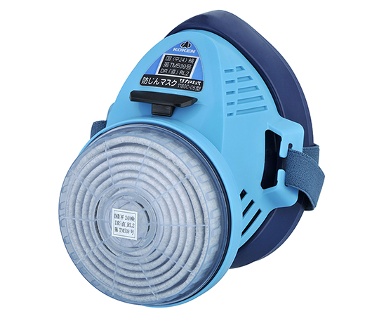 防じんマスク（活性炭ブレンドフィルタ）