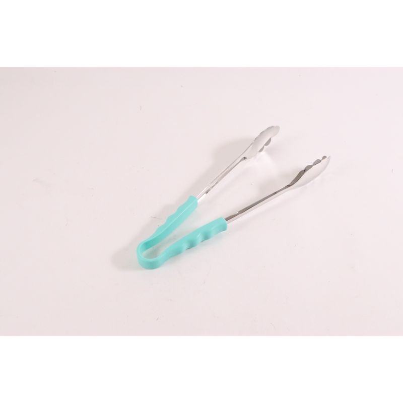 カラー万能トングPP柄 大 グリーン 大泉合成画像