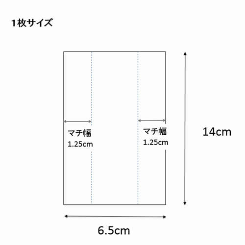 詰め合わせに便利！透明タイプのガゼット袋