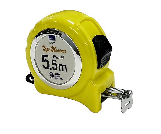 WIZ’A　ロック付きメジャー（JIS付）　5.5m×19mm　イエロー画像