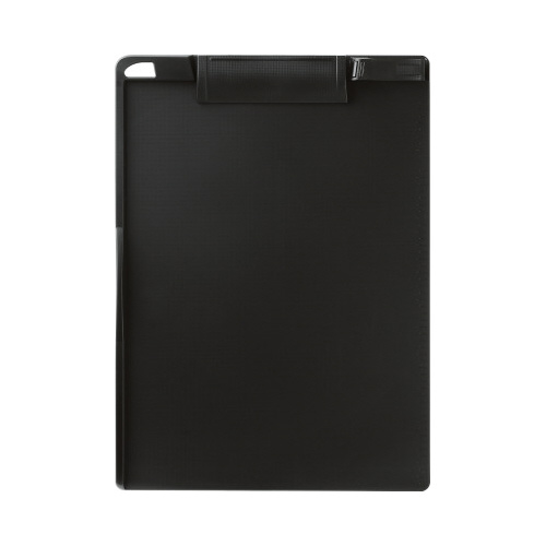 抗菌　マグネット付クリップボード　Ａ４　ブラック画像