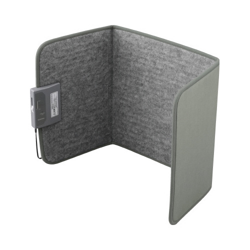 デスクパネルヒーター　モスグレー画像