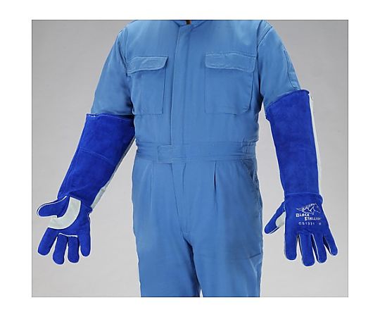 [L] 溶接用ロング革手袋(牛革)画像