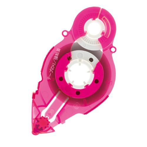 ﾃｰﾌﾟのり ｽﾋﾟﾝｴｺ 詰替用 8.4mm×22m ﾋﾟﾝｸ 1個画像