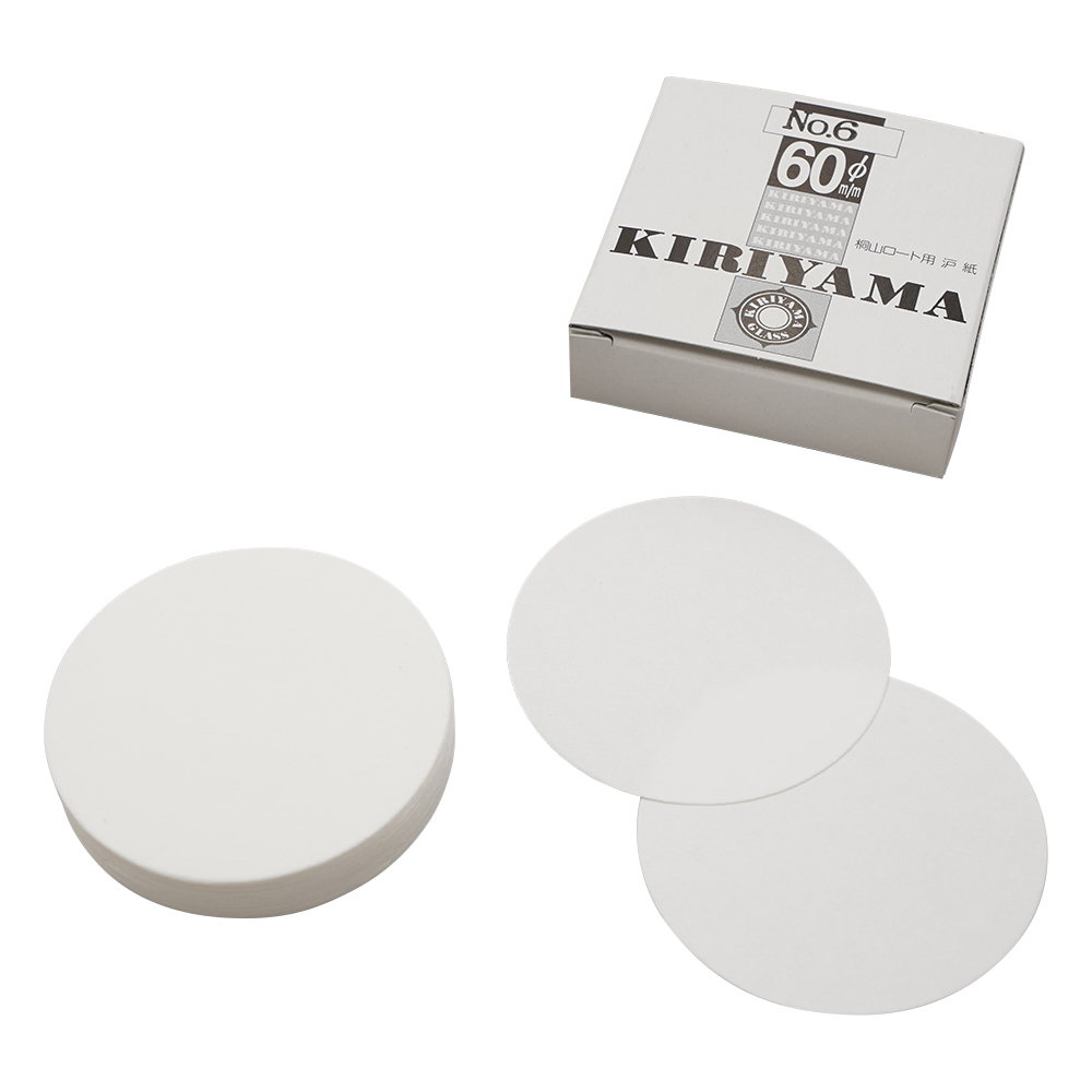 桐山ロート用濾紙　φ60mm　50枚入画像