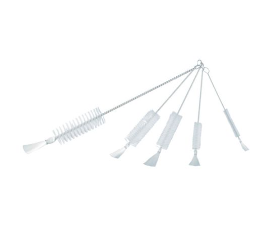 理化学ブラシ　注射器用　ナイロン毛　ステンレス柄10cc用画像