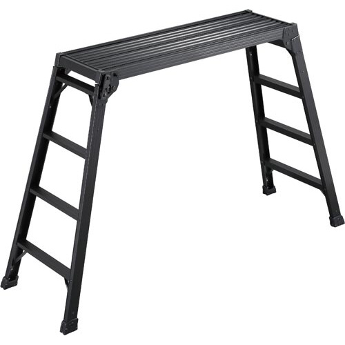 アルミ足場台ブラック　９８ｃｍ画像