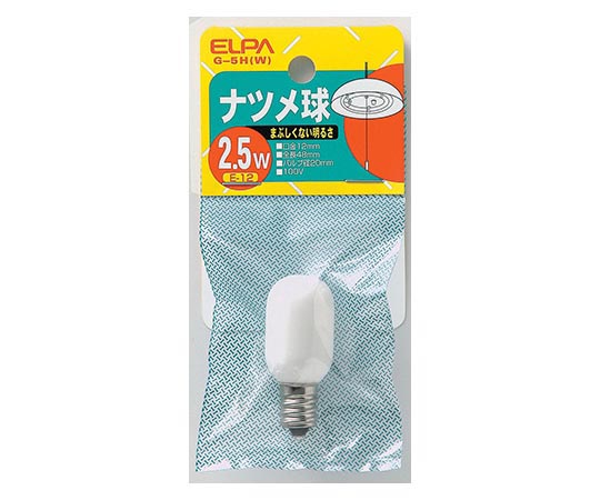 節電ナツメ球画像